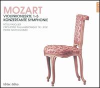 Mozart: Violinkonzerte 1-5; Konzertate Symphonie von Regis Pasquier