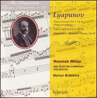 Lyapunov: Piano Concerto Nos. 1 & 2; Rhapsody on Ukranian Themes von Hamish Milne
