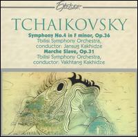 Tchaikovsky; Symphony No. 4 in F minor, Op. 36; Marche Slave, Op. 31 von Tbilisi Symphony Orchestra