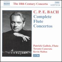 C.P.E. Bach: Complete Flute Concertos von Patrick Gallois