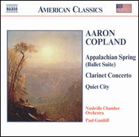 Copland: Appalachian Spring Suite; Clarinet Concerto; Quiet City von Various Artists