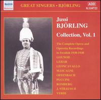 Jussi Björling Collection, Vol. 1 von Jussi Björling