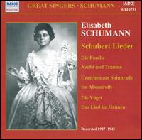 Schubert Lieder von Elisabeth Schumann