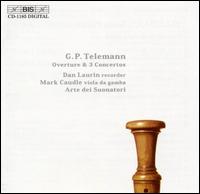 Telemann: Overture; Three Concertos von Dan Laurin