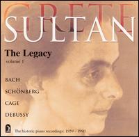 The Historic Piano Recordings, 1959-1990 von Grete Sultan