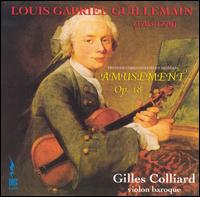 Guillemain: Amusement, Op. 18 von Gilles Colliard