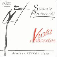 Stamitz Penderecki: Viola Concertos von Dimitar Penkov