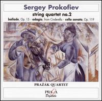 Prokofiev: String Quartet No. 2 von Prazák Quartet