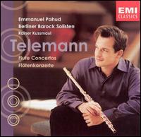 Telemann: Flute Concertos von Emmanuel Pahud