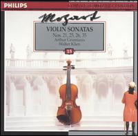 Mozart: Violin Sonata Nos. 21, 25, 26, 35 von Arthur Grumiaux