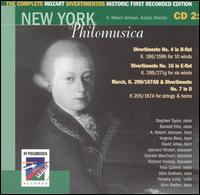 The Complete Mozart Divertimentos: Historic First Recorded Edition, CD 2 von New York Philomusica