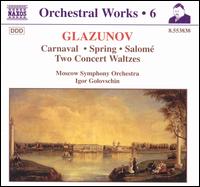 Glazunov: Orchestral Works Vol. 6 von Various Artists