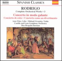 Rodrigo: Complete Orchestral Works, Vol. 3 von Various Artists