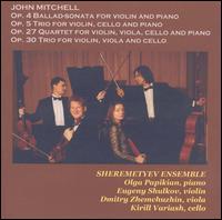 John Mitchell: Chamber Works von Sheremetyeu Ensemble