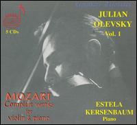 Mozart: Complete works for violin & piano [Box Set] von Julian Olevsky
