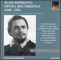 Jussi Björling Opera Recordings, 1948-1951 von Jussi Björling