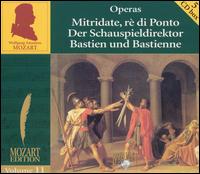 Mozart: Mitridate, rè di Ponto; Der Schauspieldirektor; Bastien und Bastienne (Box Set) von Various Artists