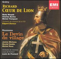 Grétry: Richard Coeur de Lion; Rousseau: Le Devin du village von Louis de Froment