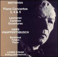 Beethoven: Piano Concertos 3, 4, & 5 von Hans Knappertsbusch