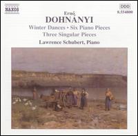 Dohnányi: Piano Works, Vol. 2 von Lawrence Schubert