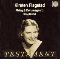 Grieg & Dørumsgaard Song Recital von Kirsten Flagstad