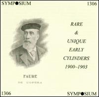 Rare & Unique Early Cylinders, 1900-1903 von Various Artists