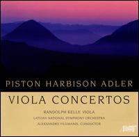 Piston, Harbison, Adler: Viola Concertos von Randolph Kelly
