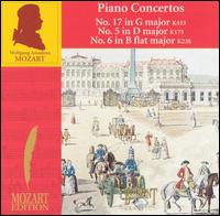 Mozart: Piano Concertos Nos. 17, 5, 6 von Derek Han