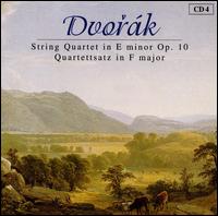 Dvorák: String Quartet in E major, Op. 10; Quartettsatz in F major von Stamitz Quartet