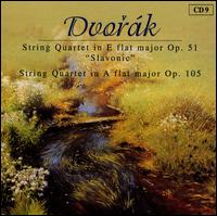 Dvorák: String Quartet in E flat major, Op. 51 "Slavonic"; String Quartet in A flat major, Op. 105 von Stamitz Quartet