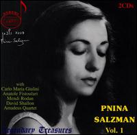 Pnina Salzman, Vol. 1 von Pnina Salzman