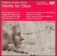 Mozart: Works for Oboe von Various Artists
