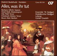 Buxtehude: Alles, was ihr tut von Various Artists