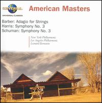American Masters: Barber, Harris, Schuman von Leonard Bernstein