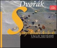 Dvorák: Symphonies Nos. 4-6 von Václav Neumann