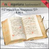Ars Gregoriana, Supplementum 6: Missa in Festo Assumptionis B.M.V. von Various Artists