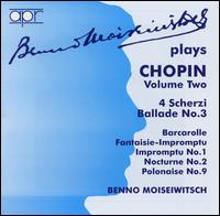 Benno Moiseiwitsch plays Chopin, Vol. 2 von Benno Moiseiwitsch