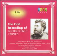The First Recording of Bizet's Carmen von Various Artists