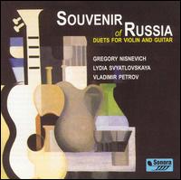 Souvenir of Russia: Duets for Violin and Guitar von Gregory Nisnevich