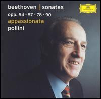 Beethoven: Sonatas, Opp. 54, 57, 78, 90 von Maurizio Pollini