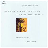Bach: Brandenburg Concertos Nos. 4-6; Triple Concerto BWV 1044 von English Concert