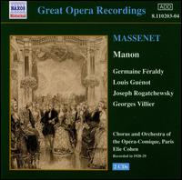 Massenet: Manon von Various Artists