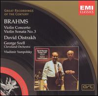 Brahms: Violin Concerto; Violin Sonata No. 3 von David Oistrakh