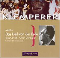 Mahler: Das Lied von der Erde von Otto Klemperer