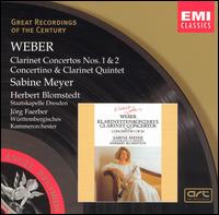 Weber: Clarinet Concertos Nos. 1 & 2; Concertino; Clarinet Quintet von Sabine Meyer