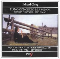 Grieg: Piano Concerto; Sonata for Violin & Piano von Various Artists