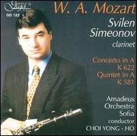 Mozart: Concerto in A K 622; Quintet in A K 581 von Svilen Simeonov