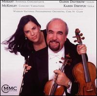 Mozart: Sinfonia Concertante; McKinley: Concert Variations von Various Artists