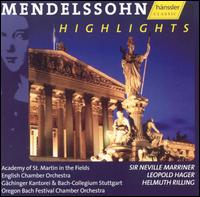 Mendelssohn Highlights von Various Artists