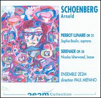 Schoenberg: Pierrot Lunaire, Op. 21; Serenade, Op. 24 von Ensemble 2E2M